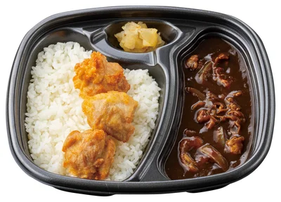 「6種のスパイスと牛の旨み　夏のよくばり牛カレー（から揚）」850円
