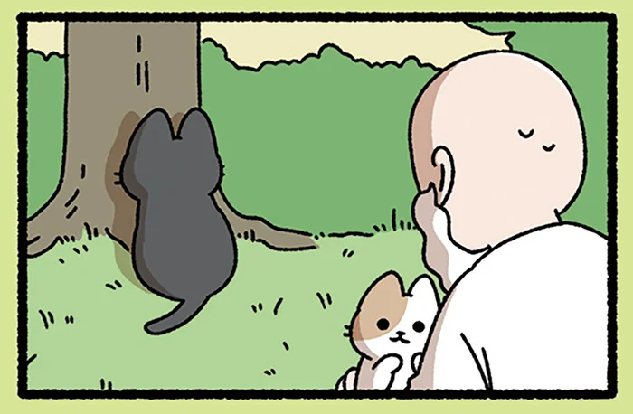 【カインとアベルなねこ】先住ねこには気を遣うべし？ 神様が反省した話／みっけ！ねこむかしばなし（14）
