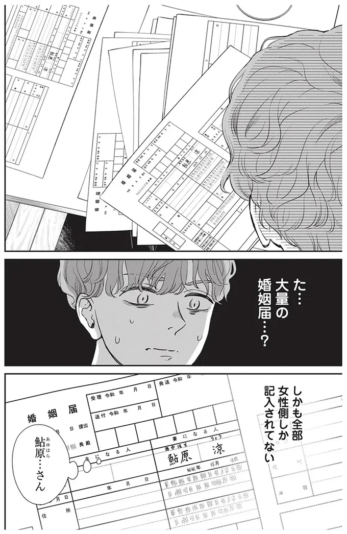 た、大量の婚姻届け...？