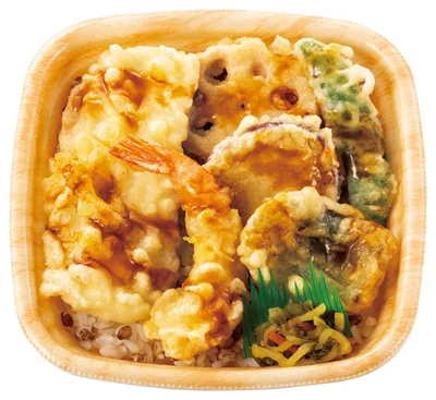 「もちミニ 海鮮天丼」（620円）