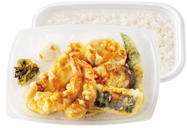 「海鮮天ぷら弁当」（740円）