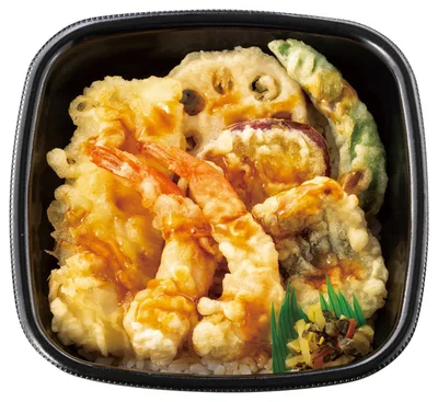「海鮮天丼」（680円）