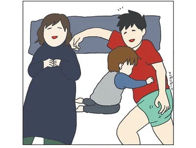 ぐいぐい…