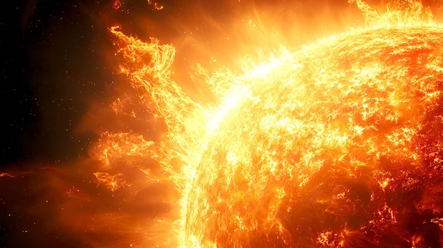 表面温度は約6000℃！太陽が超高温でも燃えていないわけ