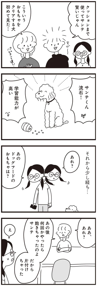 『おはよう、サンテ　不登校の私を救った愛犬との日々』より