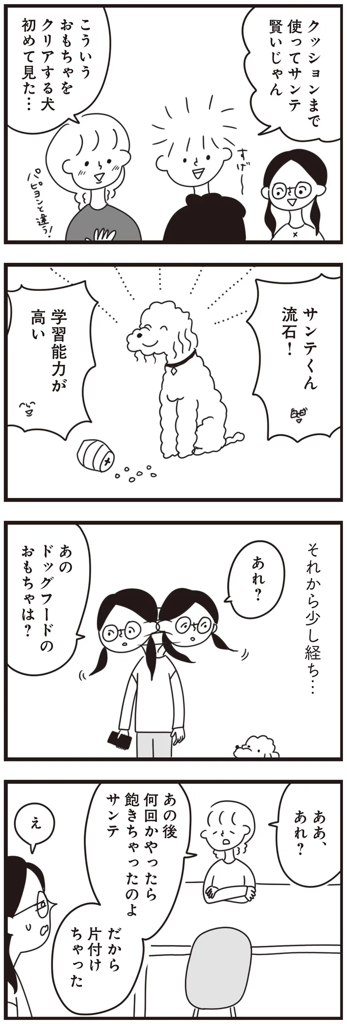 『おはよう、サンテ　不登校の私を救った愛犬との日々』より