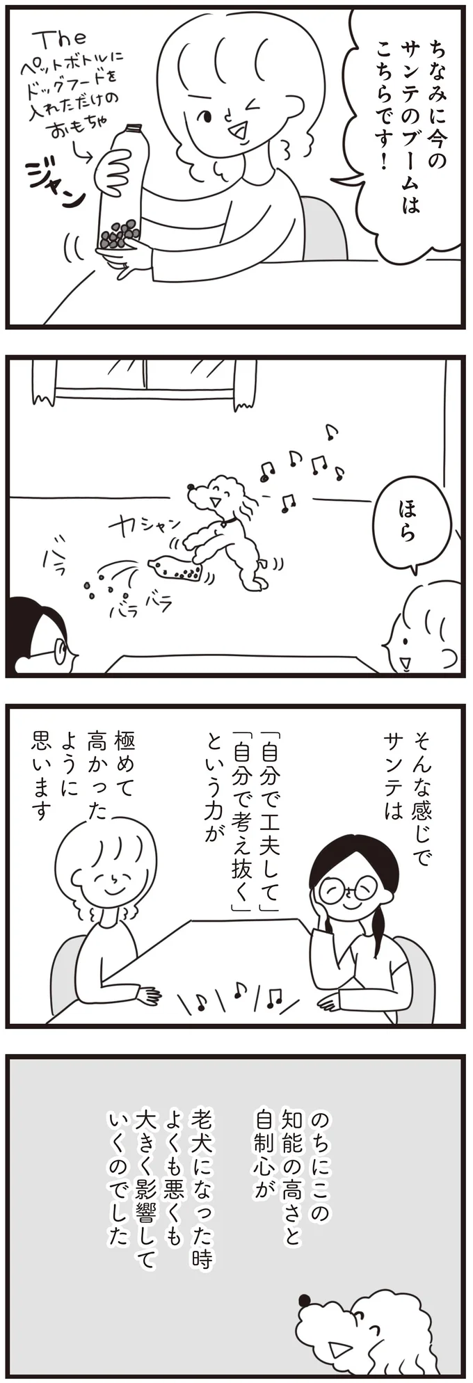『おはよう、サンテ　不登校の私を救った愛犬との日々』より
