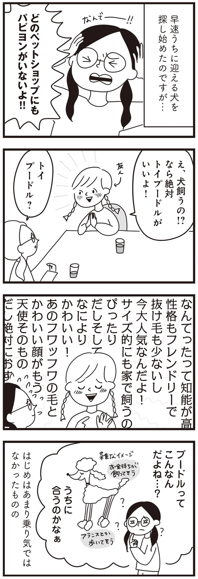 絶対トイプードルがいいよ！