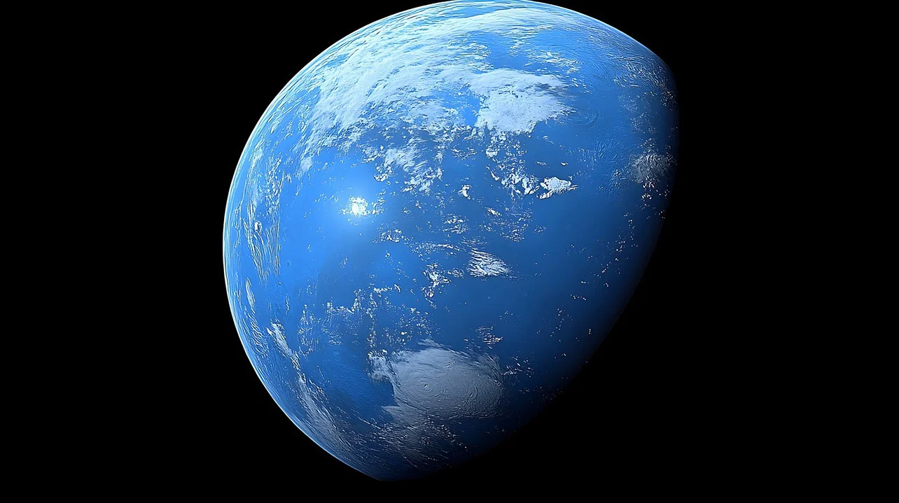 1日に1回転する地球。もし地球の自転が止まったらどうなる？／人類なら