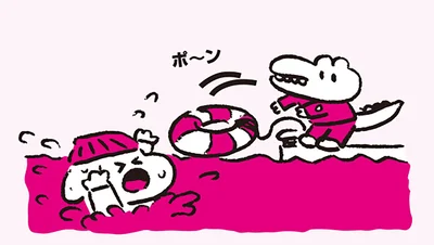 空のペットボトルやクーラーボックスなども浮き輪の代わりになる