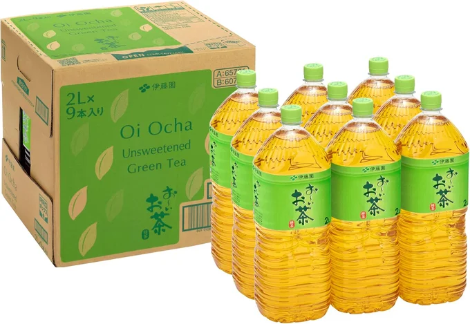 【Amazon.co.jp限定】 伊藤園 RROボックス おーいお茶 緑茶 2L×9本