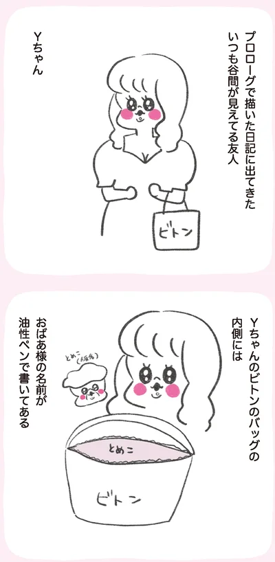 いつも谷間が見えている友人