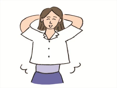 【夏冷えバテ対策】腹巻きでおなかを冷えからガード
