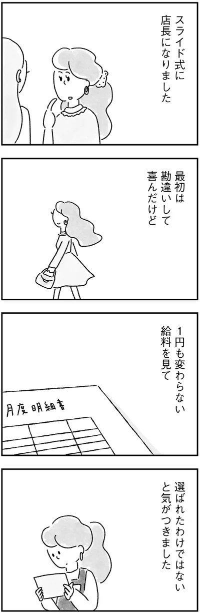 店長になりました