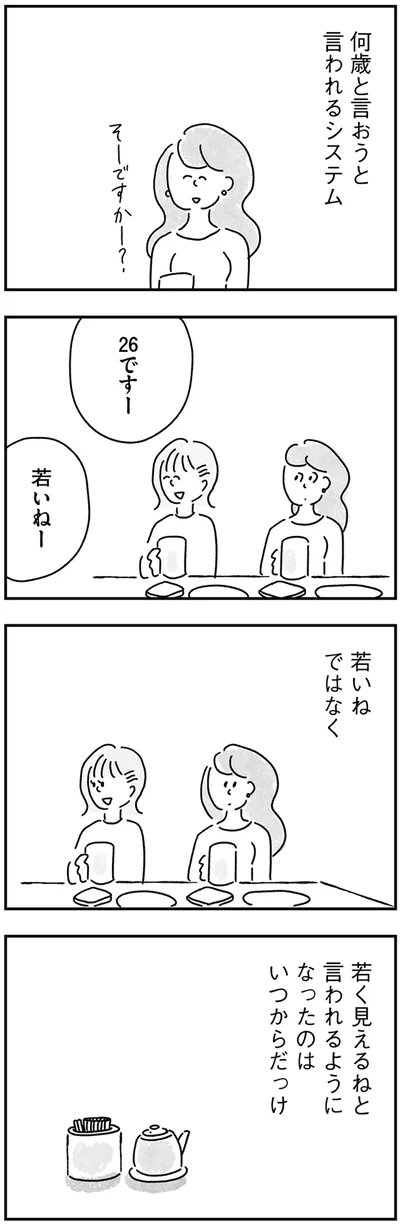 若いねではなく