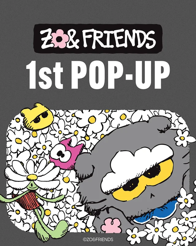 世界的人気アーティストG-DRAGONが愛猫をキャラ化！「ZO&FRIENDS」の初ポップアップが渋谷と全国でスタート