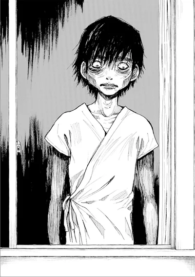 窓から見えた人