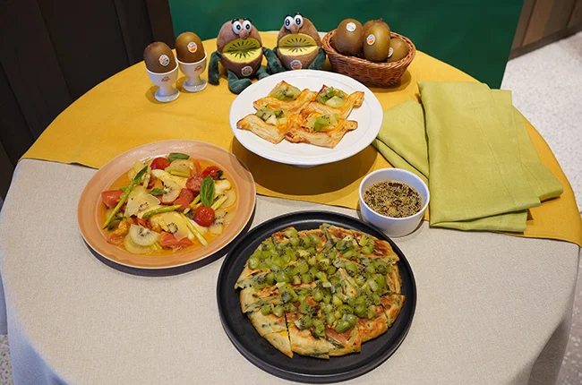 キウイを使った“ヘルパ料理”