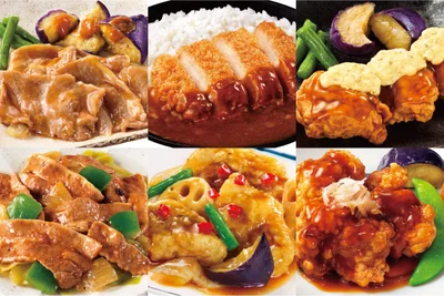 【まんぞくプレート】ふっくらごはんと豚肉生姜焼き、ふっくらごはんとカツカレー、ふっくらごはんとチキン南蛮、ふっくらごはんと回鍋肉、ふっくらごはんとたらと野菜の黒酢あん、ふっくらごはんと油淋鶏