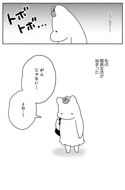 私の闘病生活が始まった