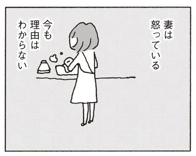 妻が何に怒っているのかわからない。会社から家に帰るのが億劫に