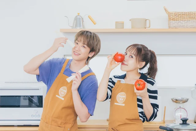 NEWS小山慶一郎、姉みきママと料理でタジタジに!?  仲良し姉弟で作る「超時短そうめん」