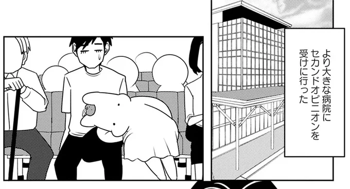 より大きな病院にセカンドオピニオンを受けに行った
