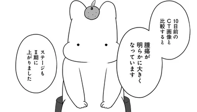 「早期発見だから大丈夫」が一転。たった10日で腫瘍が大きくなっている!?