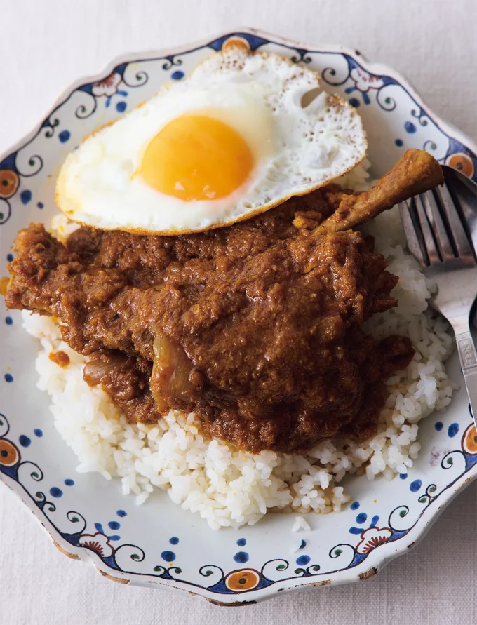 豚黒酢カレー