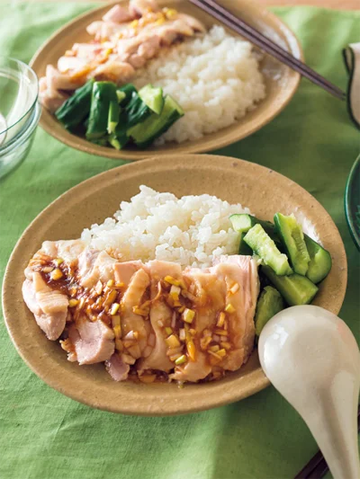 シンガポール風チキンライス