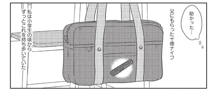 汚部屋の住人で優等生。そんな私が常に十徳ナイフを鞄に入れていた理由／なんで私が不倫の子（5）