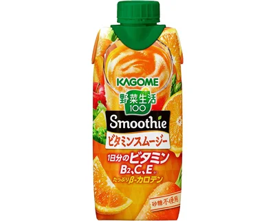 カゴメ 野菜生活100 Smoothie(スムージー)ビタミンスムージー 330ml紙パック×12本