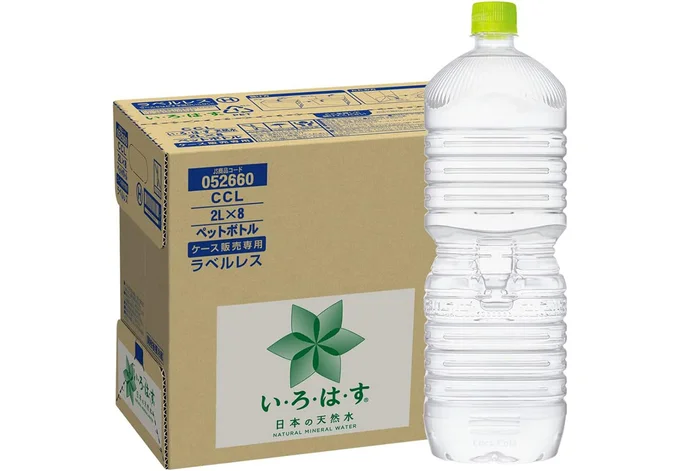 [Amazon限定ブランド]CCL い・ろ・は・すラベルレス 2LPET×8本