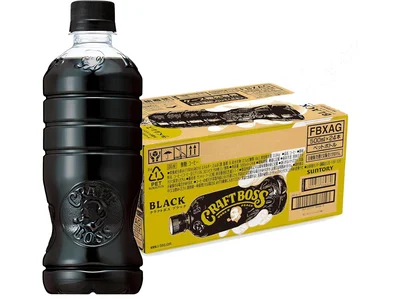 BOSS(ボス) サントリー クラフトボス ブラック ラベルレス コーヒー 500ml ×24本