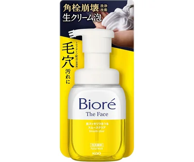 Bioré ビオレ ザフェイス 泡洗顔料 スムースクリア 本体