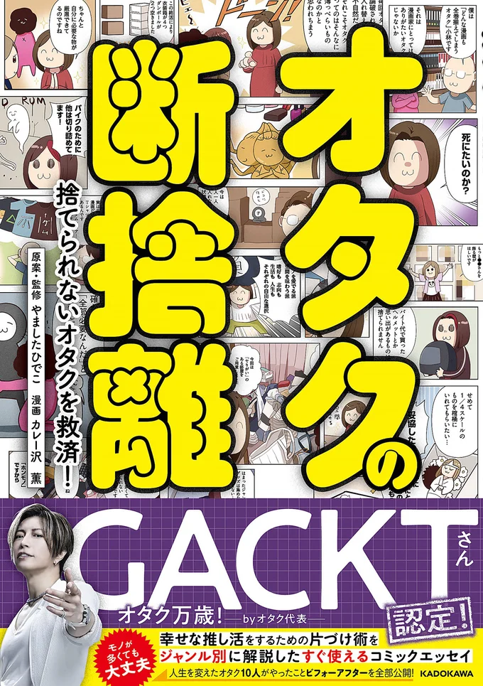 『オタクの断捨離 捨てられないオタクを救済！』