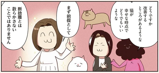「断捨離とは散らかさないことではない」猫6匹と暮らすオタクの悩み／オタクの断捨離（6）