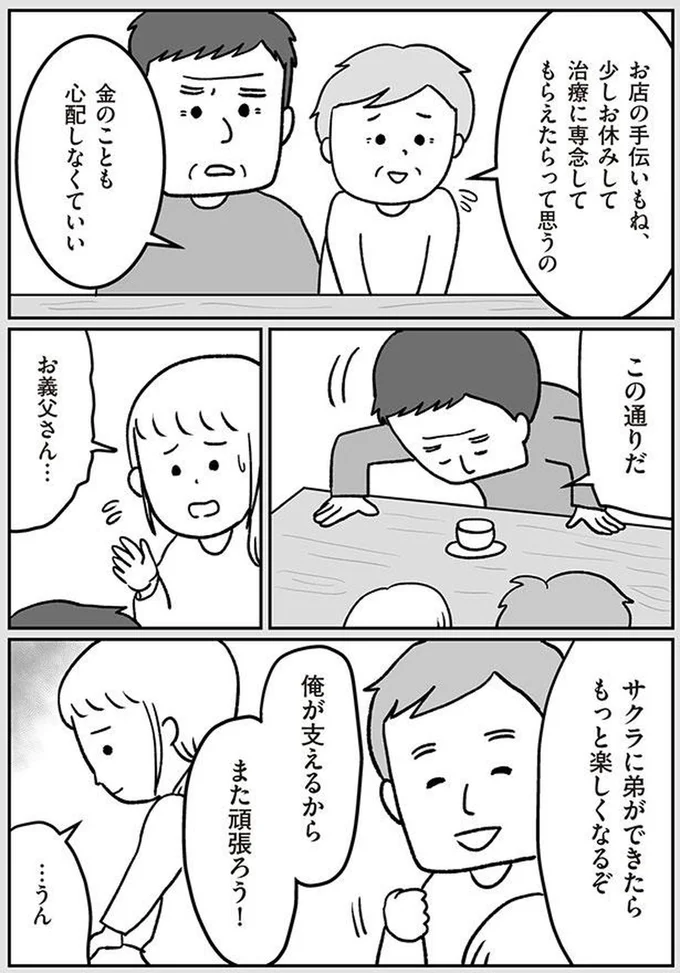 治療に専念して