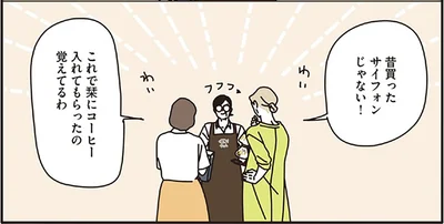 昔買ったサイフォンじゃない！