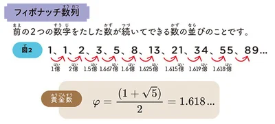 フィボナッチ数列は、1からはじまり、直前の2つの数字たして次の数を作っていく数列です