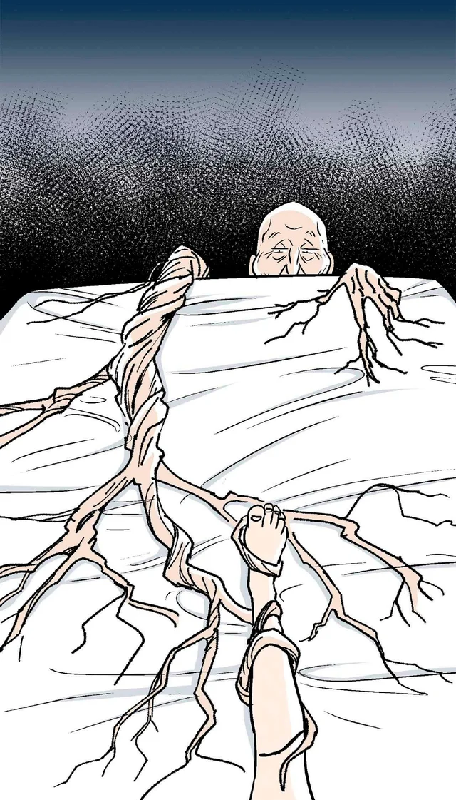 目をつむると大伯父の言葉と手の感触が蘇る…。悪夢に苦しんだ夜／くらやみガールズトーク（19）