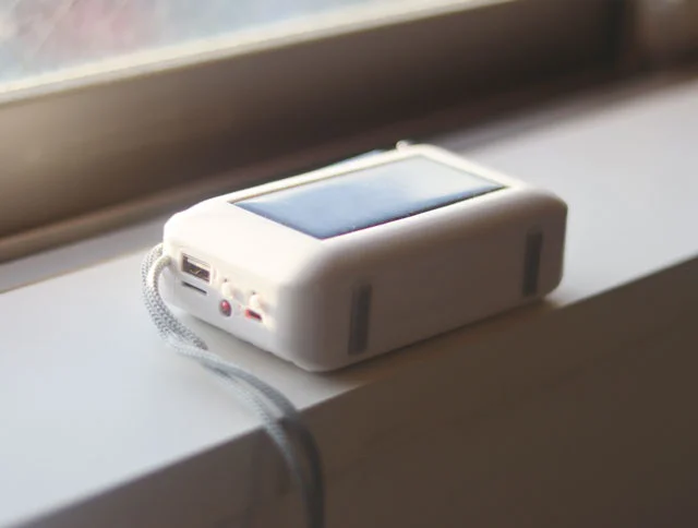ソーラー充電もできると◎