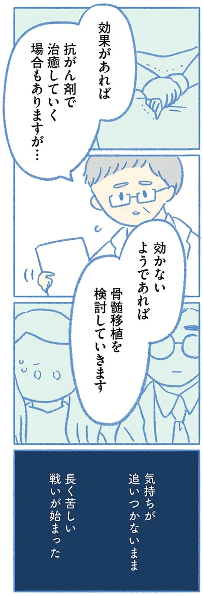 『明日、息子は空に還る 小児白血病と闘った家族の10年』より