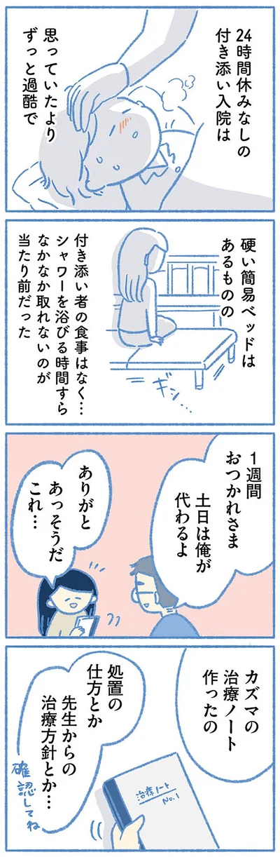 『明日、息子は空に還る 小児白血病と闘った家族の10年』より