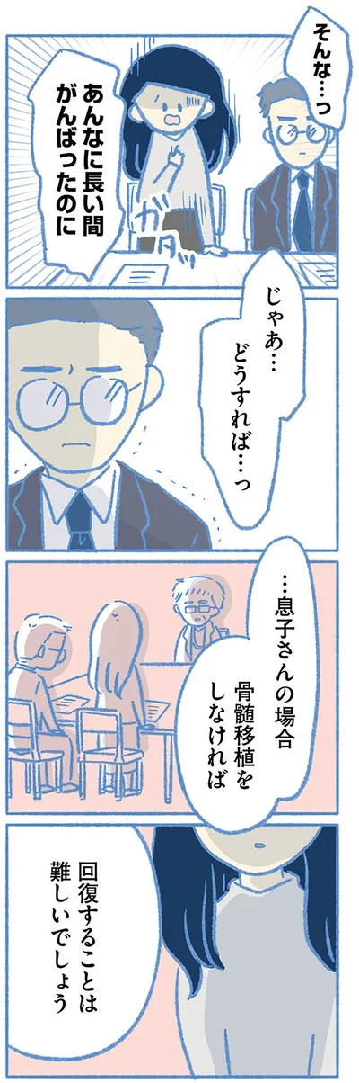 『明日、息子は空に還る 小児白血病と闘った家族の10年』より