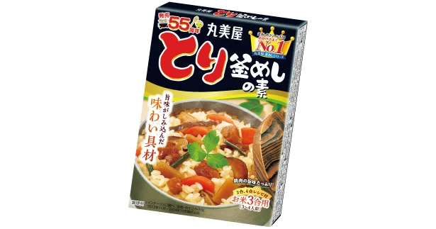 素を入れて炊くだけで、とり肉の旨味たっぷりで味わい深い至高の釡めしに