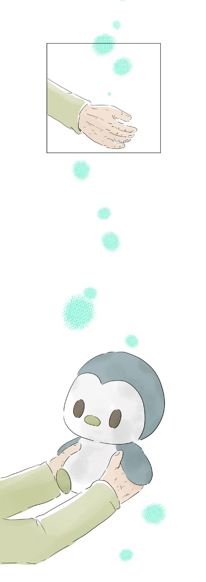 ペンギンのぬいぐるみ