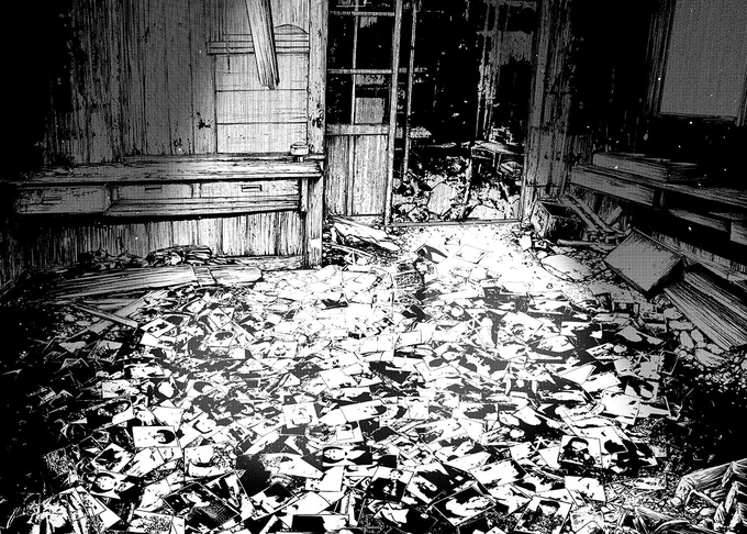 床一面の写真