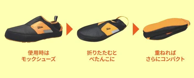二次被害から身を守る！避難時や片付け時に役立つ「防災スリッパ＆シューズ」