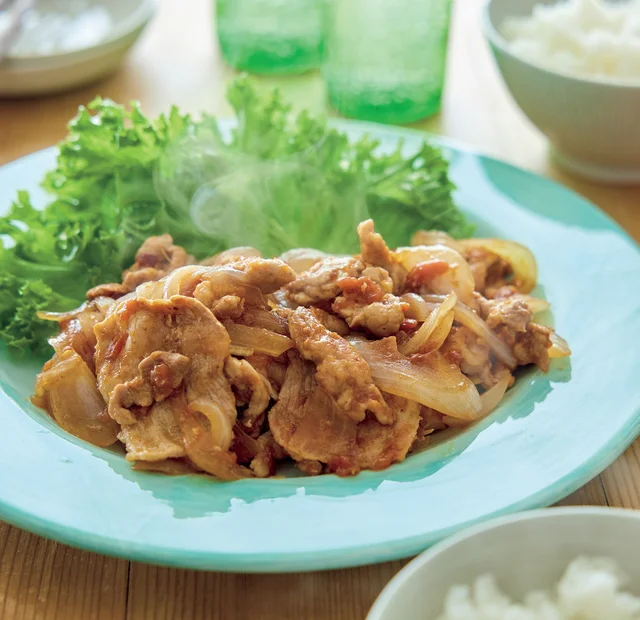 梅干しの酸味がアクセント。疲労物質の分解もサポート！「豚肉と玉ねぎの梅しょうが焼き」